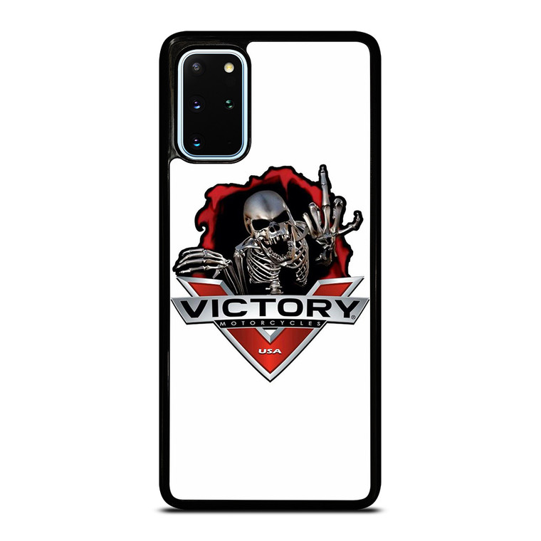 VICTORY MOTORCYCLE SKULL USA LOGO Samsung Galaxy S20 Plus Case Cover