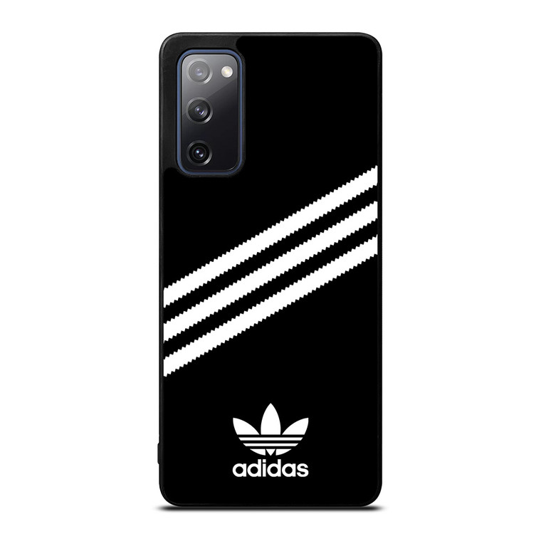 ADIDAS ORIGINALS STRIPES BLACK WHITE Samsung Galaxy S20 FE Case Cover