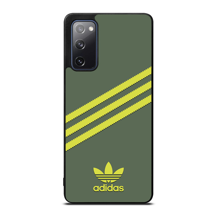 ADIDAS ORIGINALS STRIPES GREEN YELLOW Samsung Galaxy S20 FE Case Cover