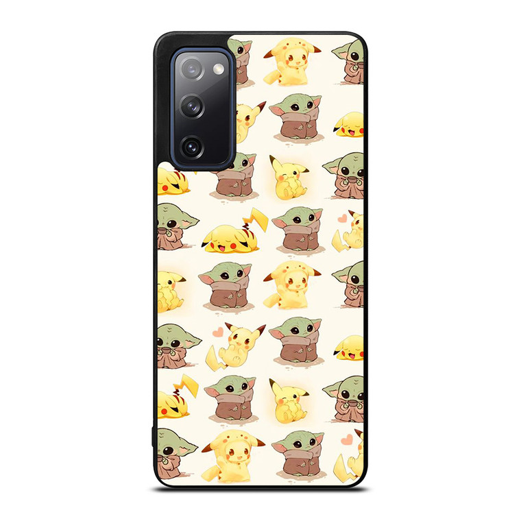 BABY YODA STAR WARS PIKACHU POKEMON Samsung Galaxy S20 FE Case Cover
