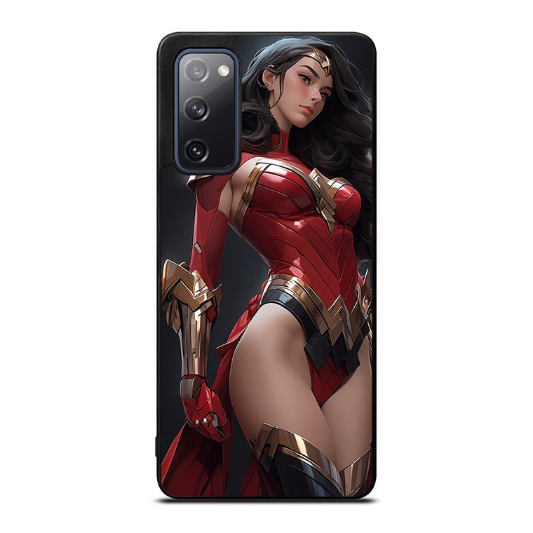 BEAUTIFUL SUPERHERO WONDER WOMAN DC COMIC Samsung Galaxy S20 FE Case Cover