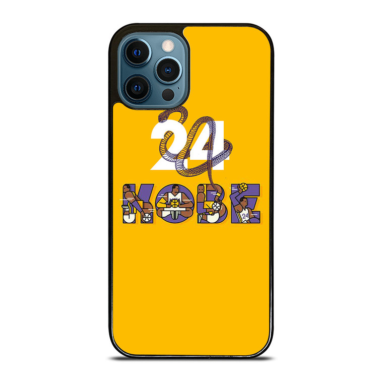 KOBE BRYANT LA LAKERS ICON iPhone 12 Pro Max Case Cover