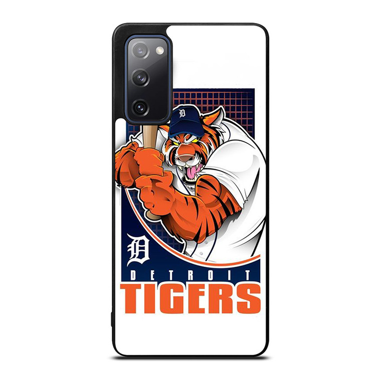 DETORIT TIGERS CLUB LOGO BASEBALL TEAM MLB ICON Samsung Galaxy S20 FE Case Cover