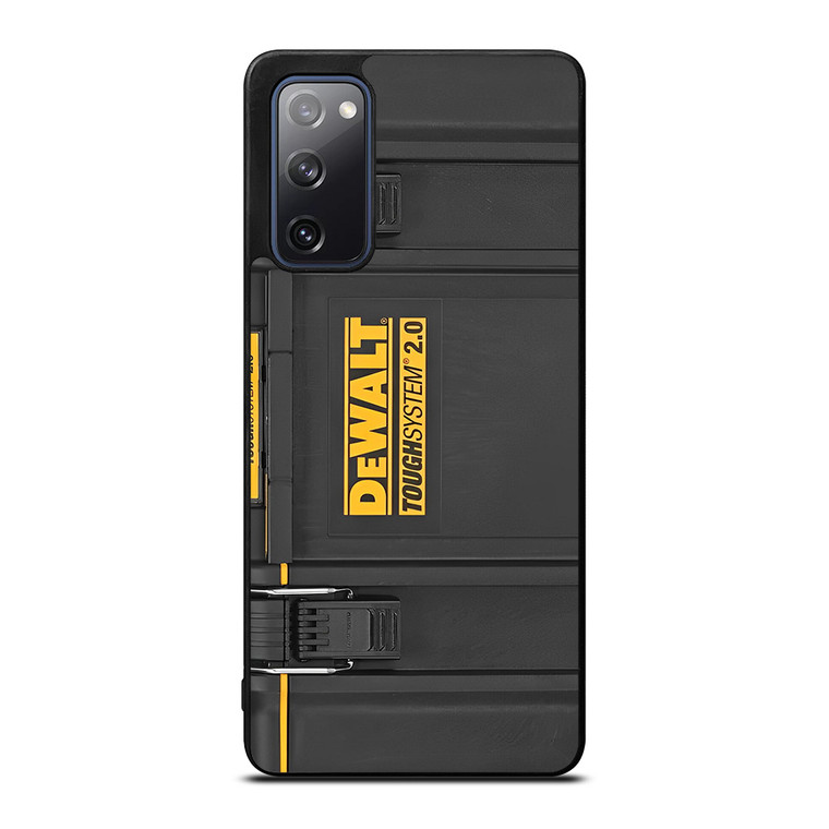 DEWALT TOOL BOX LOGO ICON TOUGH SYSTEM Samsung Galaxy S20 FE Case Cover