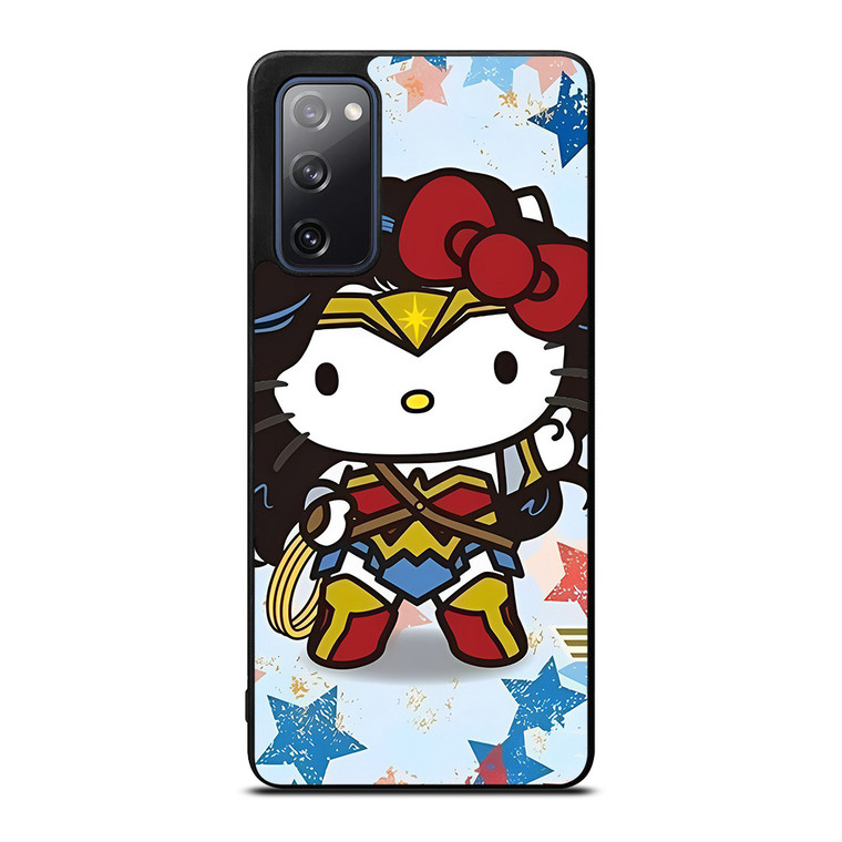 HELLO KITTY WONDER WOMAN KITTY Samsung Galaxy S20 FE Case Cover