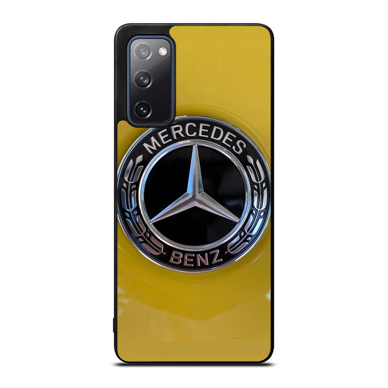 MERCEDES BENZ CAR LOGO YELLOW ICON Samsung Galaxy S20 FE Case Cover