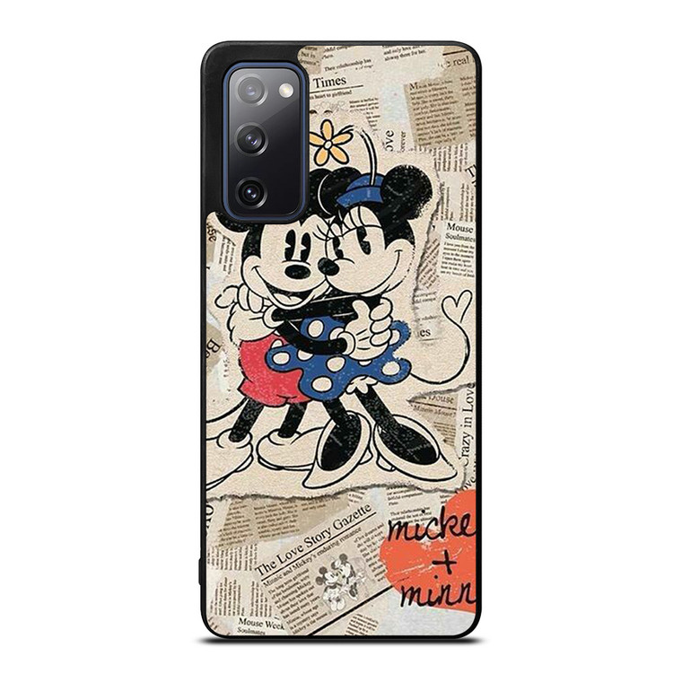 MICKEY MINNIE MOUSE RETRO DISNEY Samsung Galaxy S20 FE Case Cover