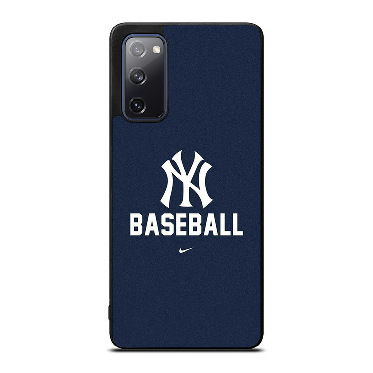 NEW YORK YANKEES NY NIKE LOGO BASEBALL TEAM Samsung Galaxy S20 FE Case Cover