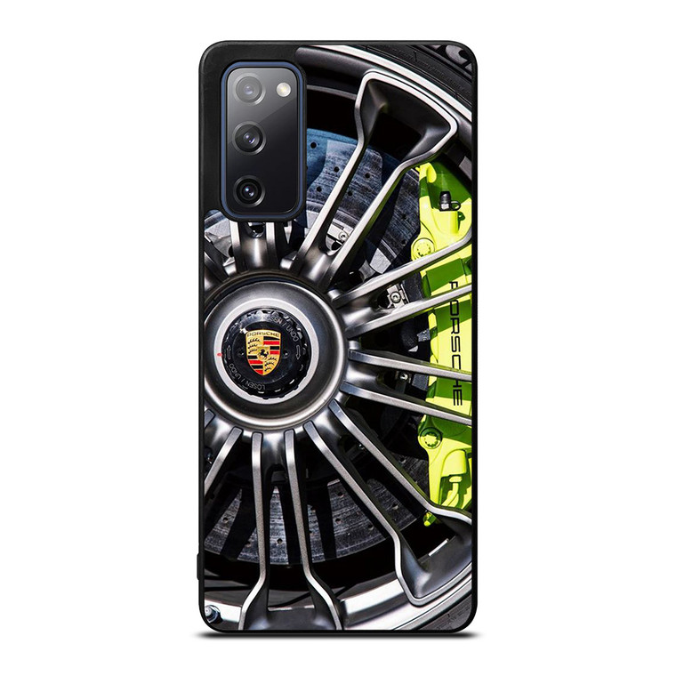 PORSCHE CAR ICON WHEEL LOGO Samsung Galaxy S20 FE Case Cover