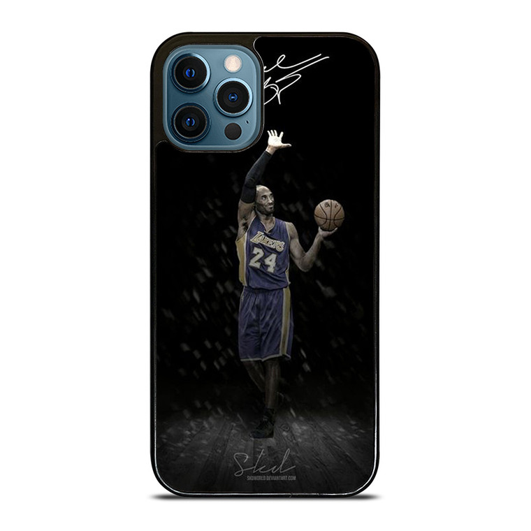 LA LAKERS KOBE BRYANT SIGNATURE 2 iPhone 12 Pro Max Case Cover