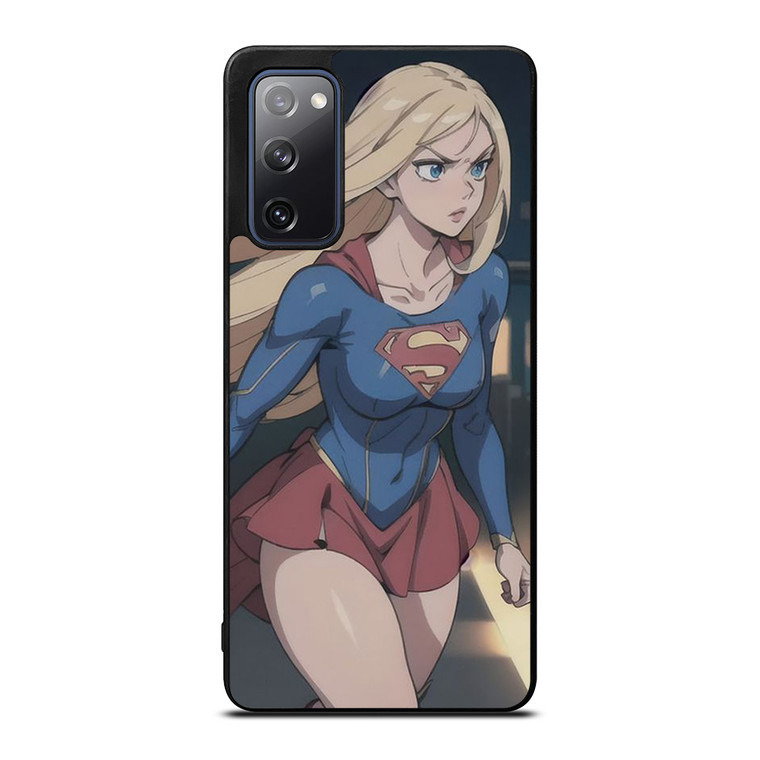 SUPER GIRL CARTOON MANGA ANIME Samsung Galaxy S20 FE Case Cover