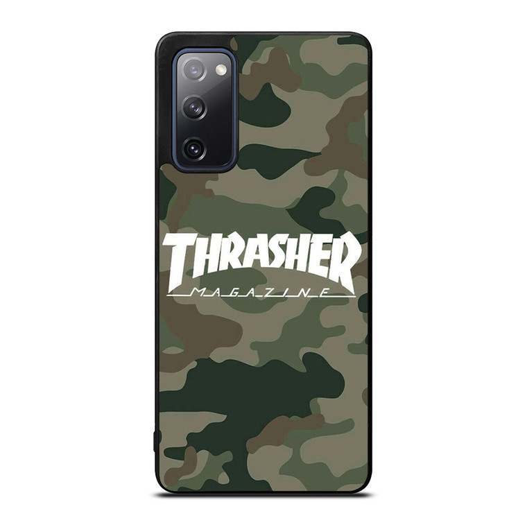 THRASHER SKATEBOARD MAGAZINE CAMO Samsung Galaxy S20 FE Case Cover