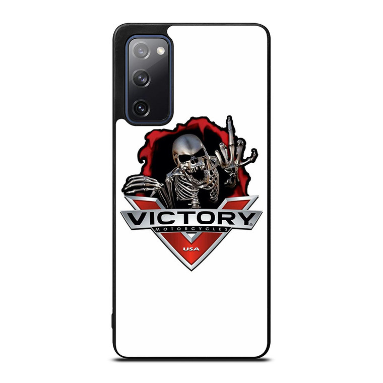 VICTORY MOTORCYCLE SKULL USA LOGO Samsung Galaxy S20 FE Case Cover