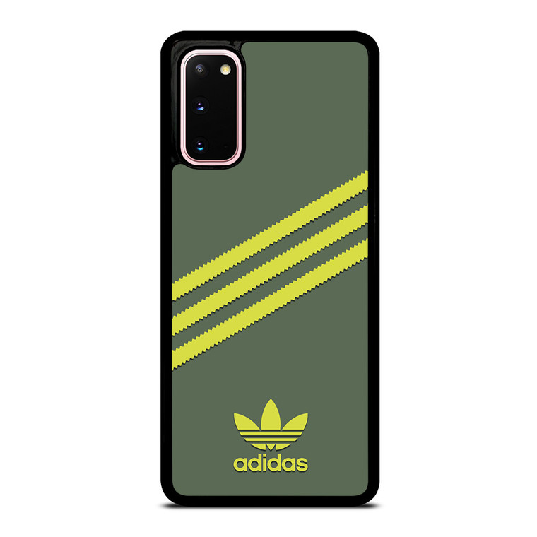 ADIDAS ORIGINALS STRIPES GREEN YELLOW Samsung Galaxy S20 Case Cover