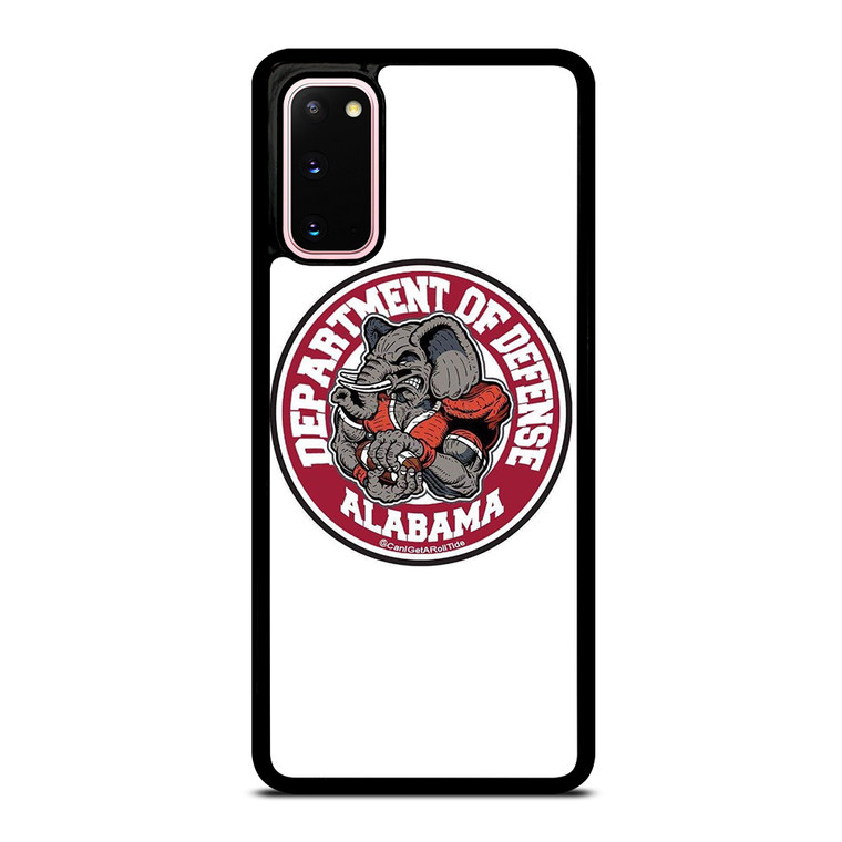 ALABAMA CRIMSON TIDE BAMA LOGO DEFENCE DEPARTMENT Samsung Galaxy S20 Case Cover