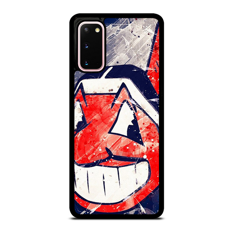CLEVELAND INDIANS LOGO BASEBALL TEAM MLB ICON Samsung Galaxy S20 Case Cover