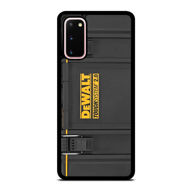 DEWALT TOOL BOX LOGO ICON TOUGH SYSTEM Samsung Galaxy S20 Case Cover