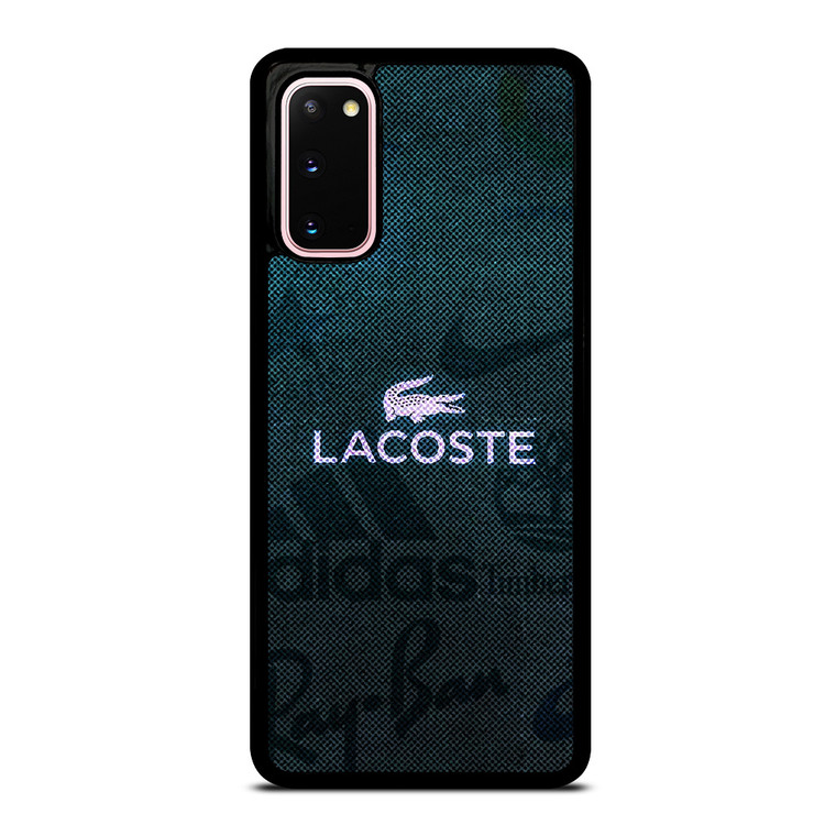 LACOSTE ADIDAS NIKE LOGO Samsung Galaxy S20 Case Cover