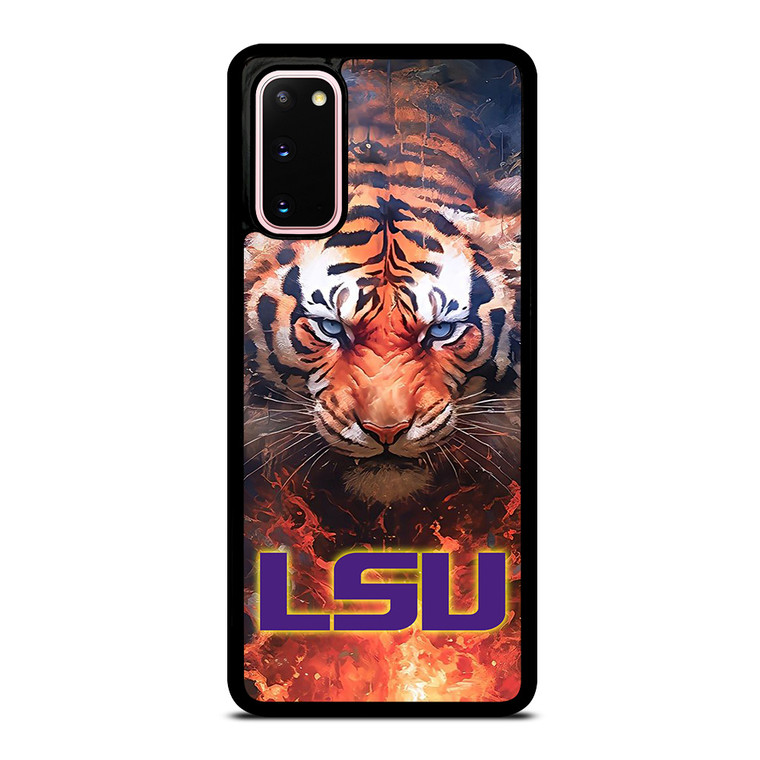 LSU TIGERS LOGO LOUISIANA STATE UNIVERSITY ICON Samsung Galaxy S20 Case Cover