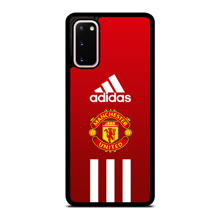 MANCHESTER UNITED FC ADIDAS STRIPES Samsung Galaxy S20 Case Cover