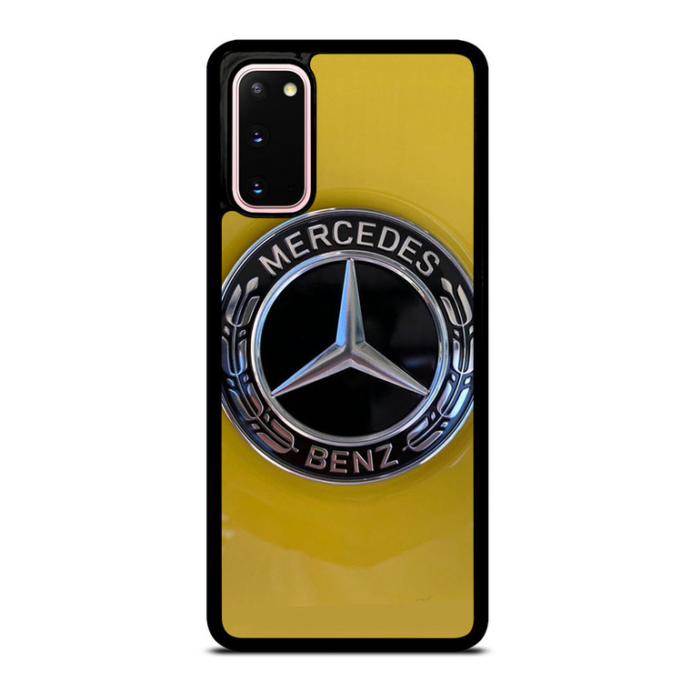 MERCEDES BENZ CAR LOGO YELLOW ICON Samsung Galaxy S20 Case Cover