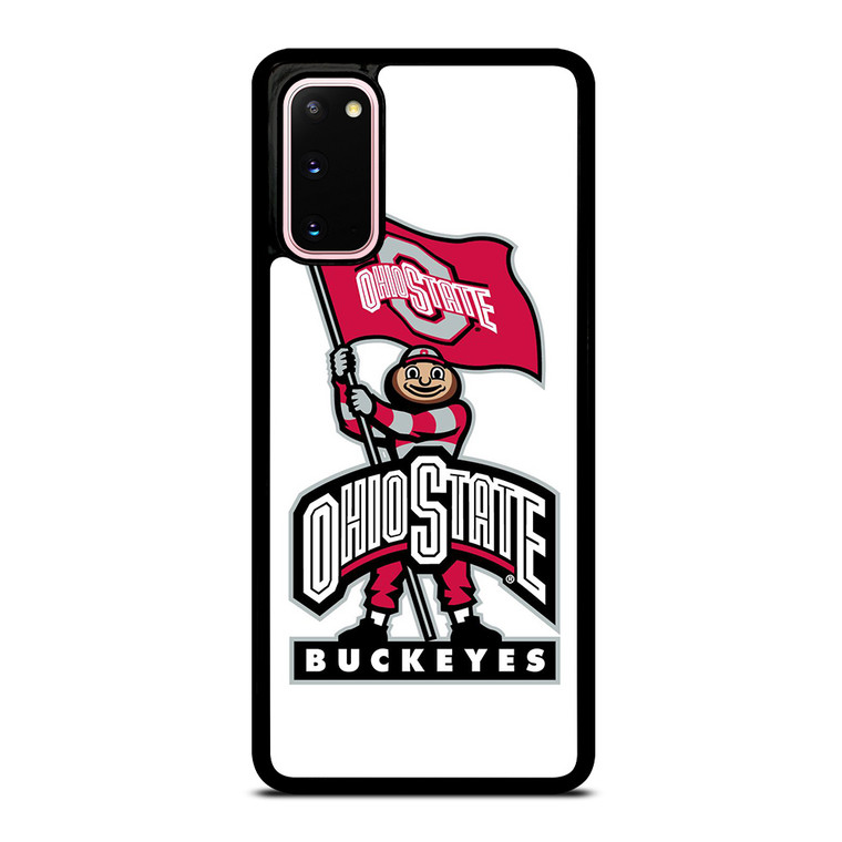 OHIO STATE BUCKEYES LOGO FOOTBALL MASKOT Samsung Galaxy S20 Case Cover
