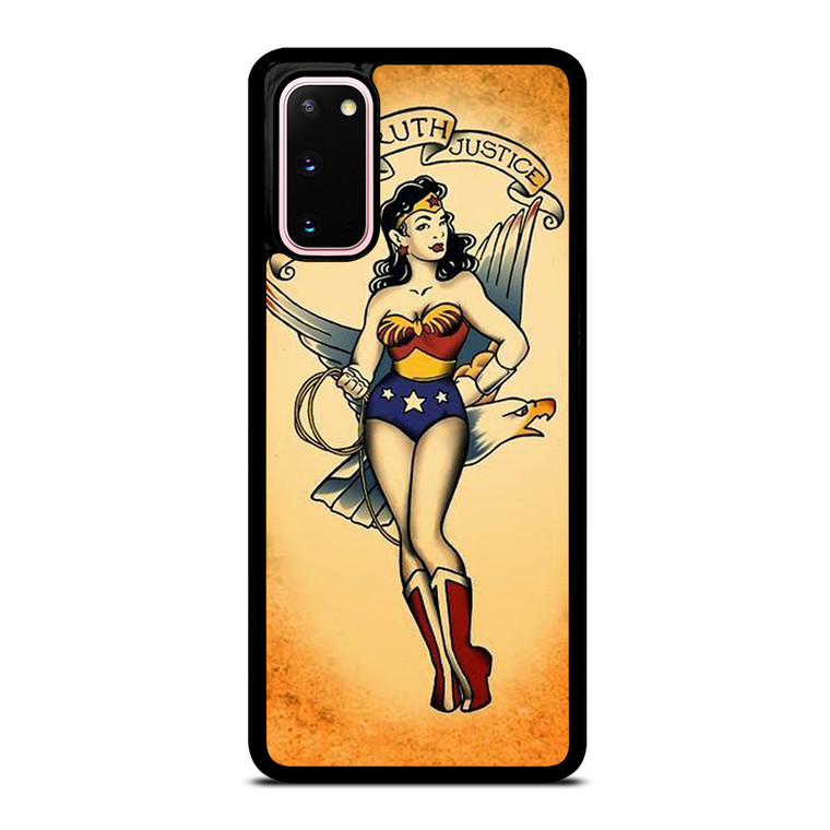 SAILOR JERRY TATTOO WONDER WOMAN Samsung Galaxy S20 Case Cover