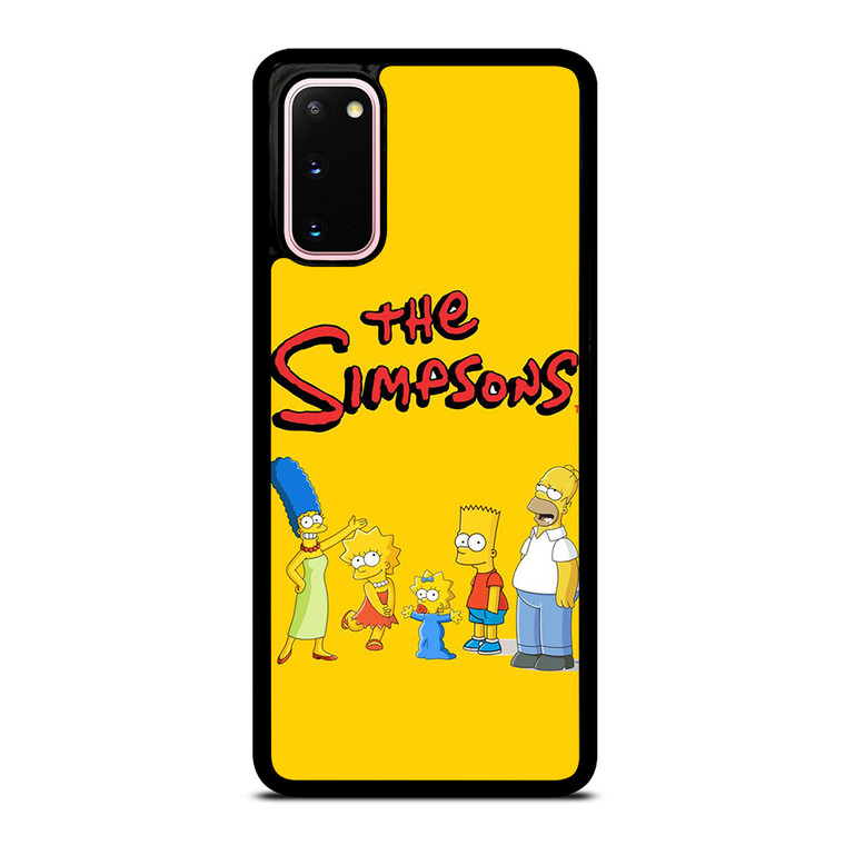 THE SIMPSONS FAMILY CARTOON Samsung Galaxy S20 Case Cover