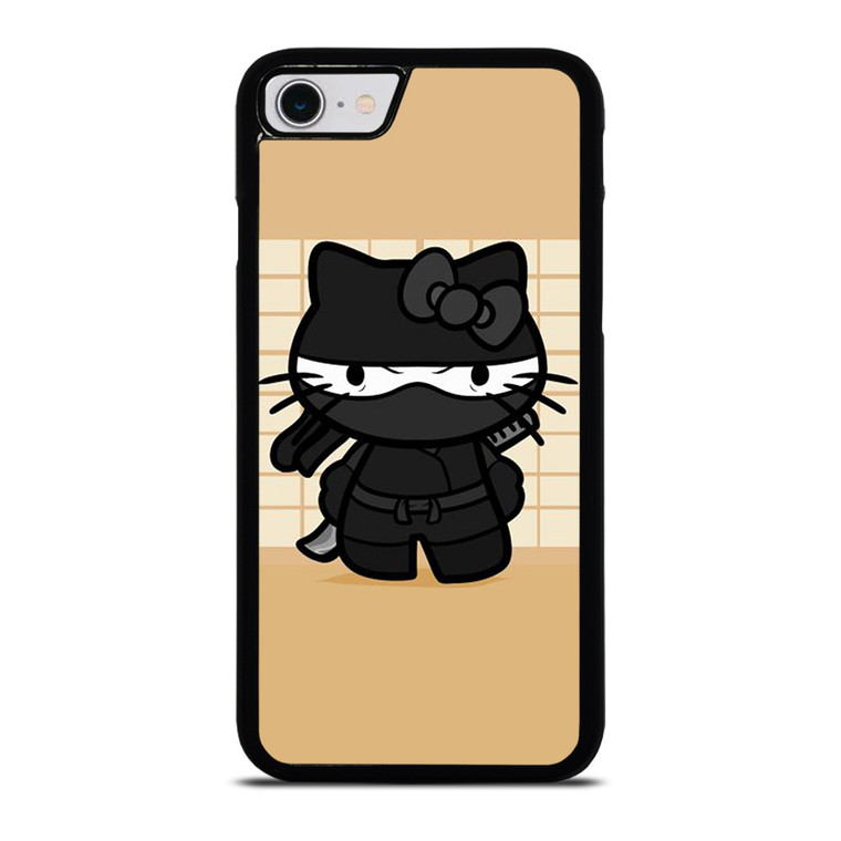 BLACK NINJA HELLO KITTY NINJA iPhone SE 2022 Case Cover BLACK NINJA HELLO KITTY NINJA iPhone SE 2022 Case Cover