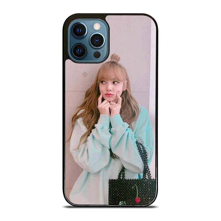 LISA BLACK PINK CUTE iPhone 12 Pro Max Case Cover