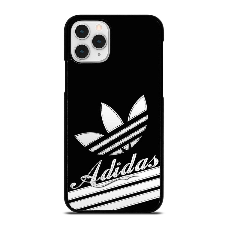 ADIDAS LOGO BLACK RETRO iPhone 11 Pro Case Cover