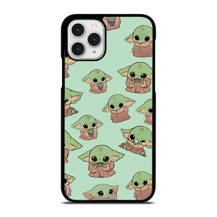 BABY YODA STAR WARS CARTOON iPhone 11 Pro Case Cover