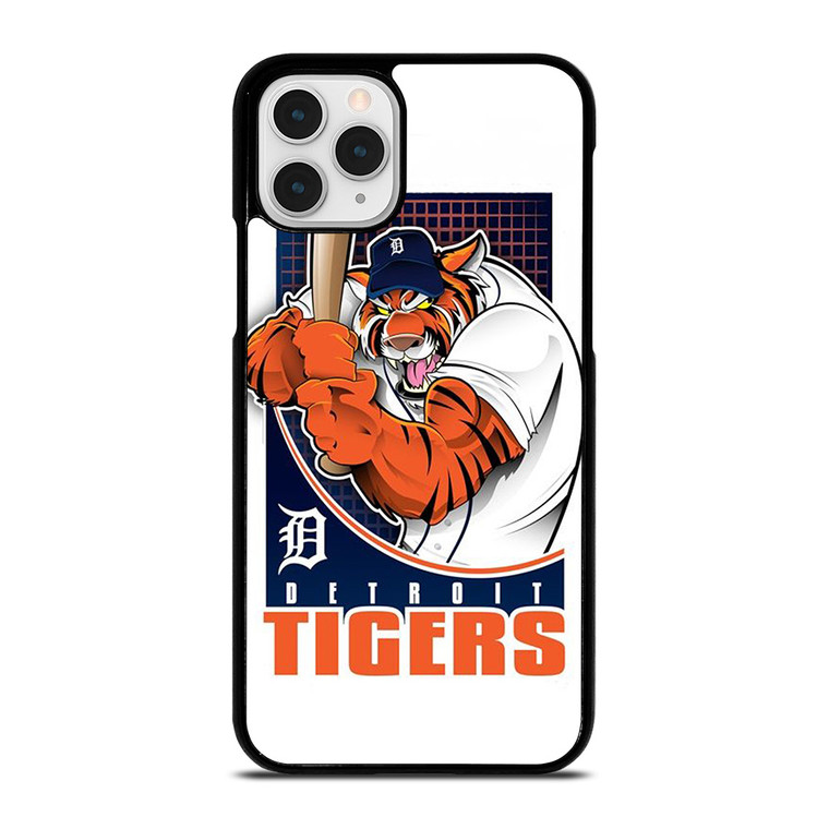 DETORIT TIGERS CLUB LOGO BASEBALL TEAM MLB ICON iPhone 11 Pro Case Cover