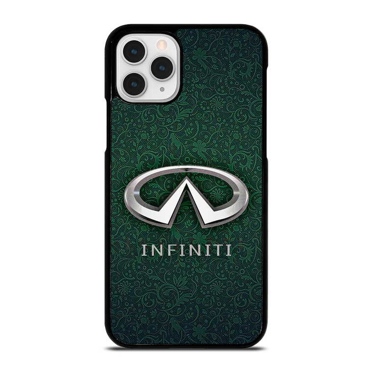 INFINITI CAR LOGO GREEN PATTERN iPhone 11 Pro Case Cover