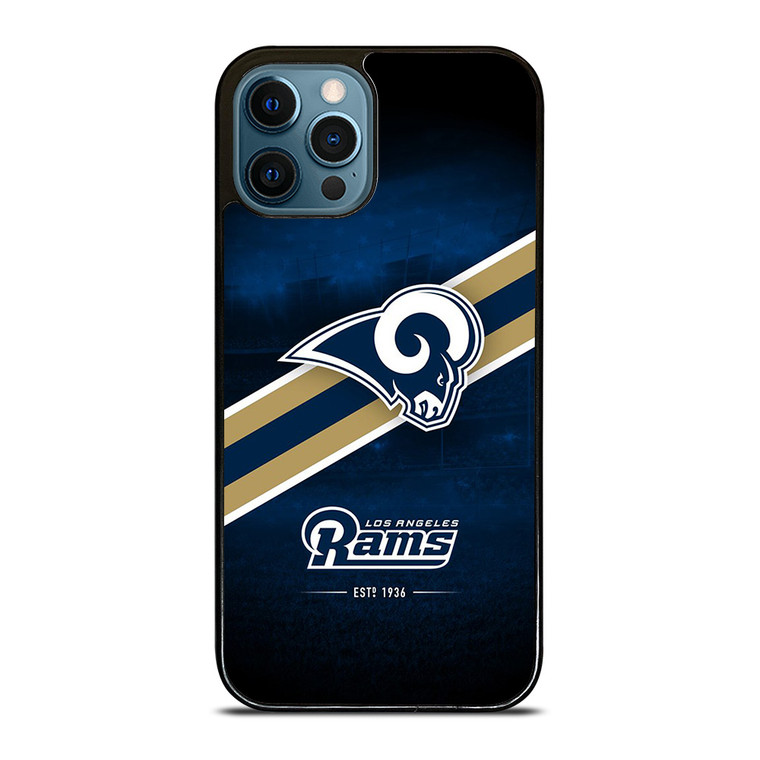 LOS ANGELES RAMS LOGO NFL iPhone 12 Pro Max Case Cover