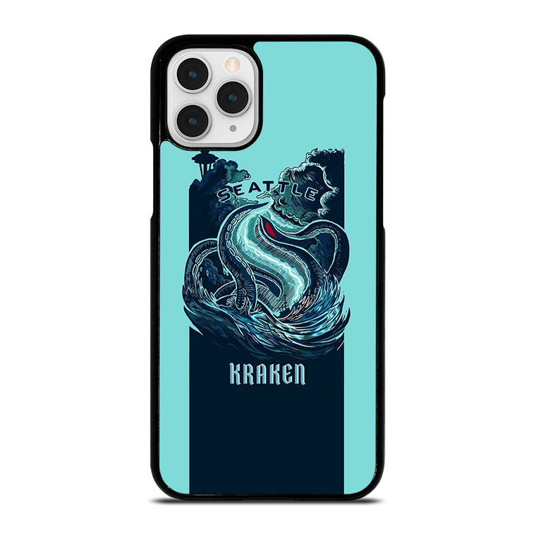 SEATTLE KRAKEN LOGO HOCKEY ICON iPhone 11 Pro Case Cover