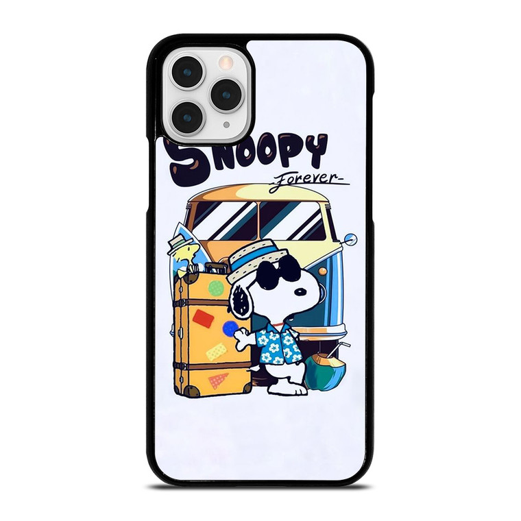 SNOOPY THE PEANUTS CHARLIE BROWN CARTOON FOREVER iPhone 11 Pro Case Cover