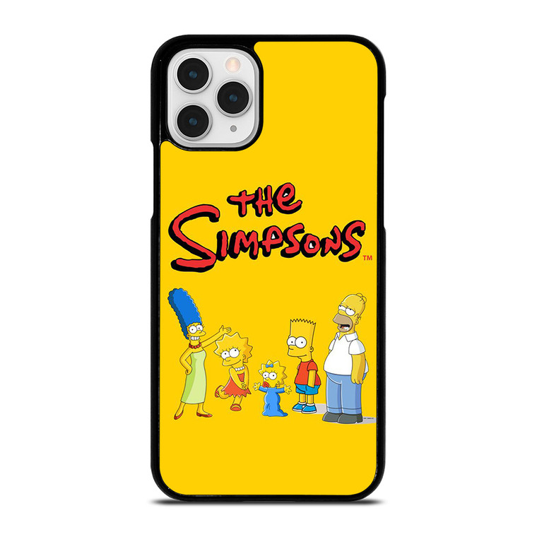 THE SIMPSONS FAMILY CARTOON iPhone 11 Pro Case Cover