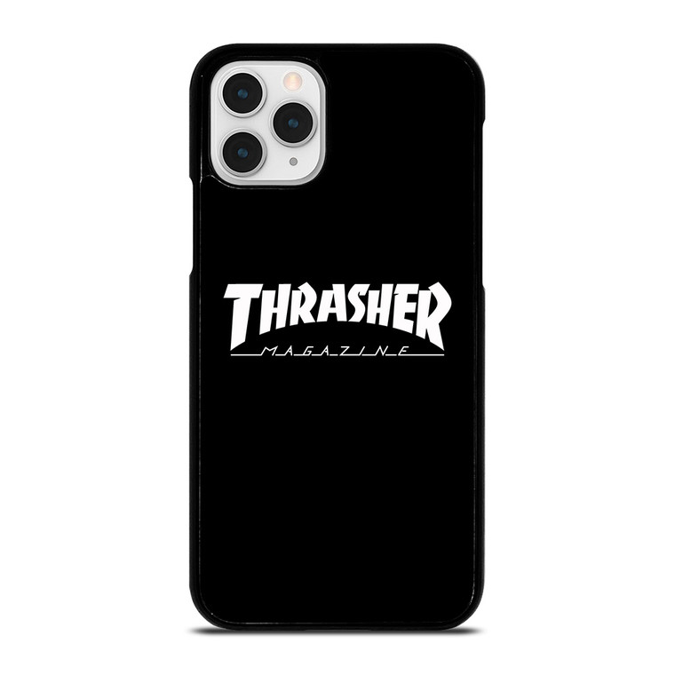 THRASHER SKATEBOARD MAGAZINE BLACK iPhone 11 Pro Case Cover