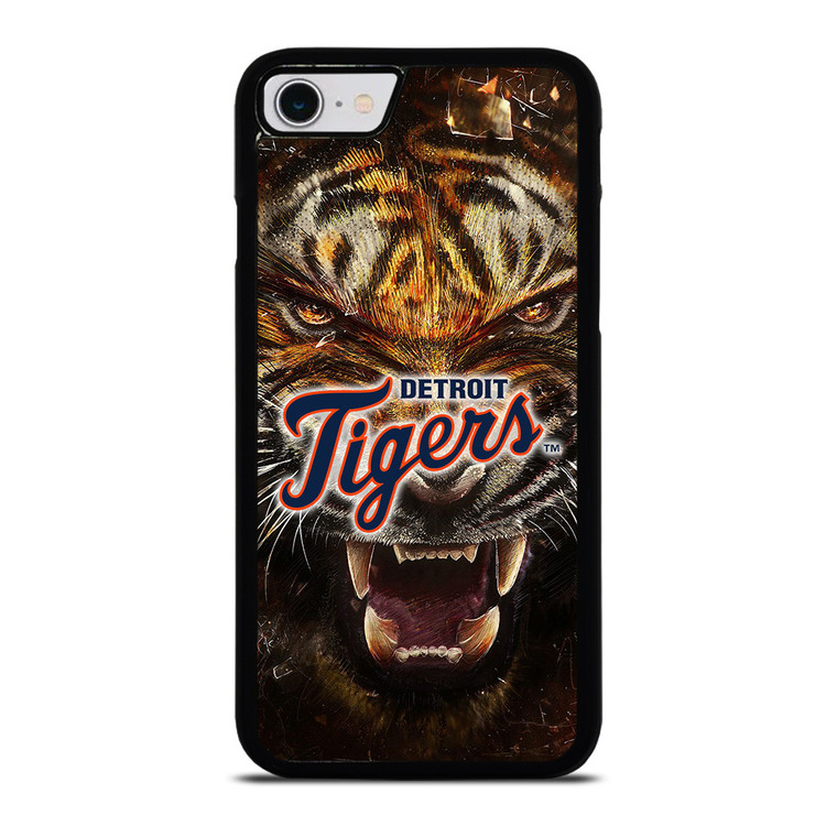 DETORIT TIGERS CLUB ICON BASEBALL TEAM MLB LOGO iPhone SE 2022 Case Cover DETORIT TIGERS CLUB ICON BASEBALL TEAM MLB LOGO iPhone SE 2022 Case Cover