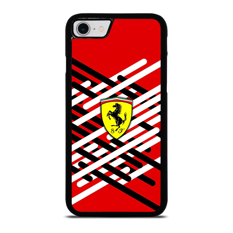 FERRARI RED LOGO NEW iPhone SE 2022 Case Cover FERRARI RED LOGO NEW iPhone SE 2022 Case Cover