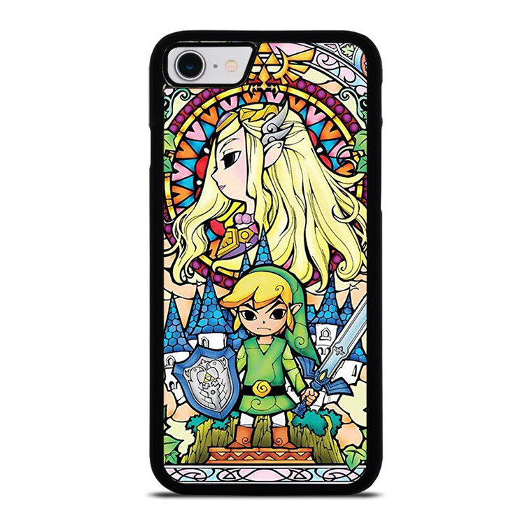 GAMES LEGEND OF ZELDA GLASS ART iPhone SE 2022 Case Cover
