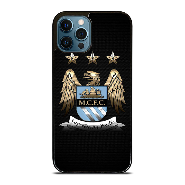 MANCHESTER CITY LOGO 2 iPhone 12 Pro Max Case Cover