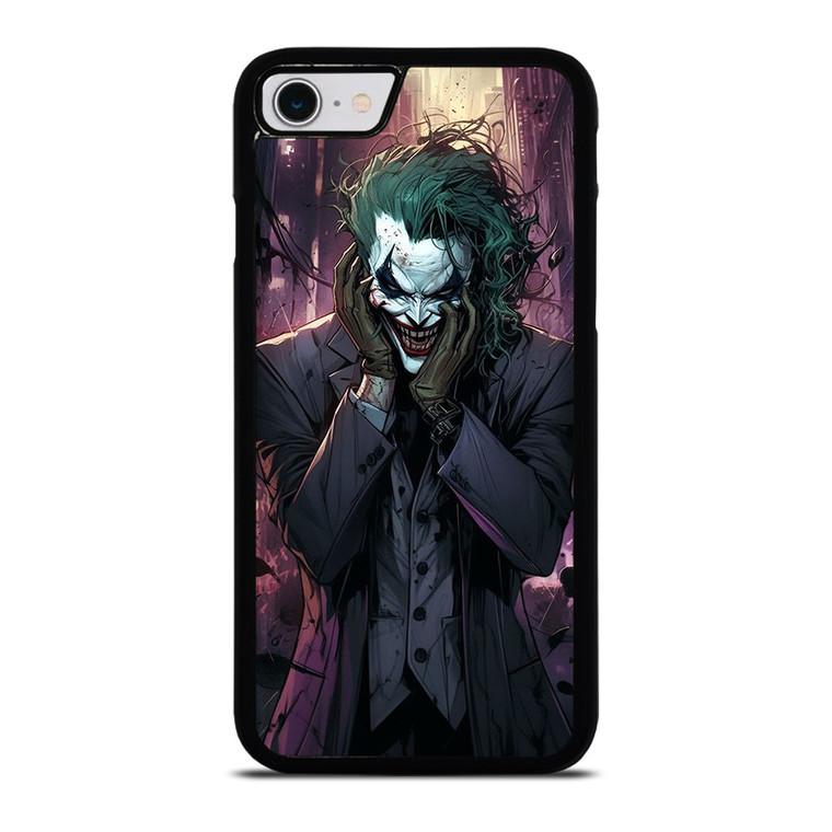 JOKER SMILE THE BATMAN CARTOON iPhone SE 2022 Case Cover JOKER SMILE THE BATMAN CARTOON iPhone SE 2022 Case Cover