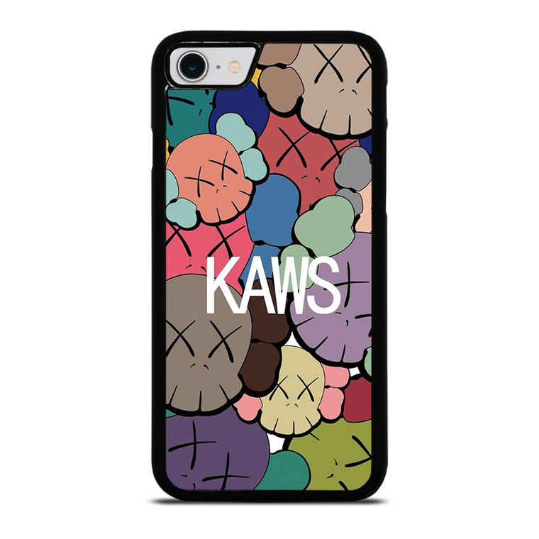 KAWS ICON FASHION FACES iPhone SE 2022 Case Cover