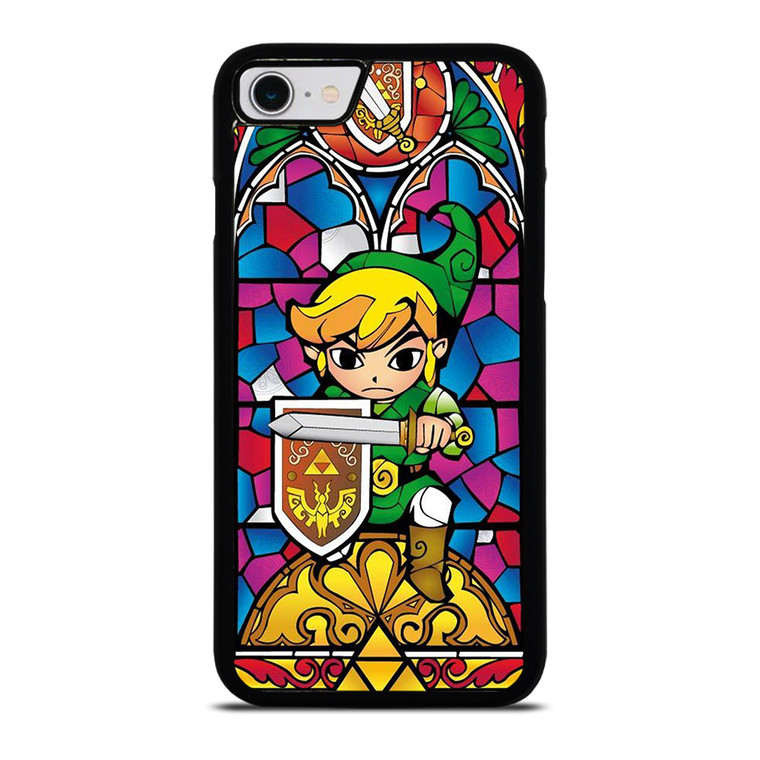 LEGEND OF ZELDA GAMES GLASS ART iPhone SE 2022 Case Cover