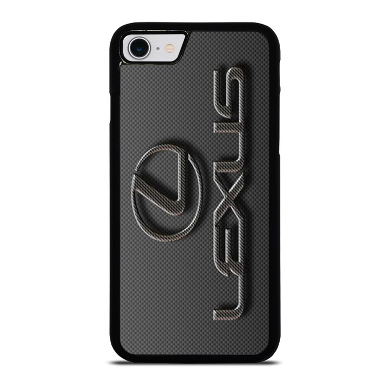 LEXUS CAR LOGO CARBON iPhone SE 2022 Case Cover