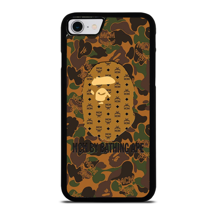 MCM BY BATHING APE CAMO iPhone SE 2022 Case Cover