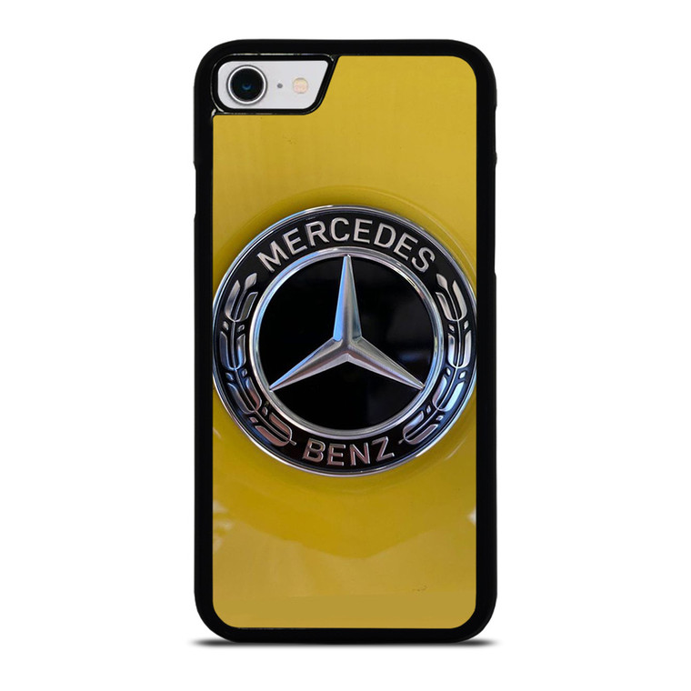 MERCEDES BENZ CAR LOGO YELLOW ICON iPhone SE 2022 Case Cover
