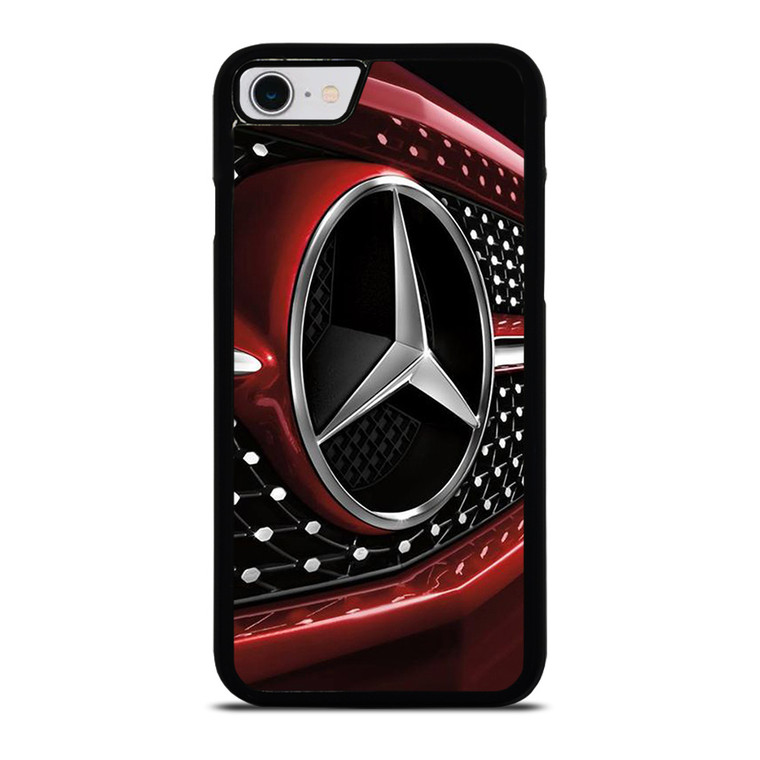 MERCEDES BENZ LOGO RED ICON iPhone SE 2022 Case Cover